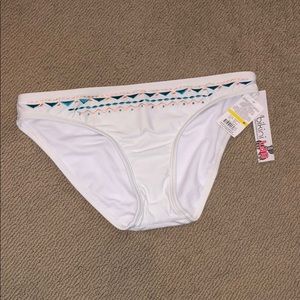 White BikiniLab Bottoms